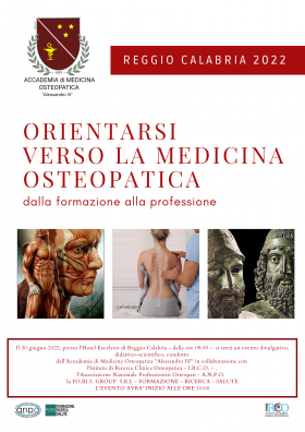 EVENTO 30 GIU 2022 - Accademia di Medicina Osteopatica