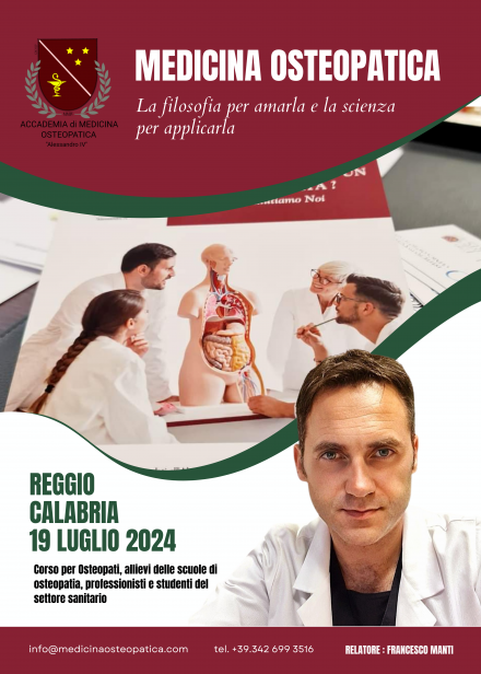 CORSO N.008FCO-2024 - Accademia di Medicina Osteopatica